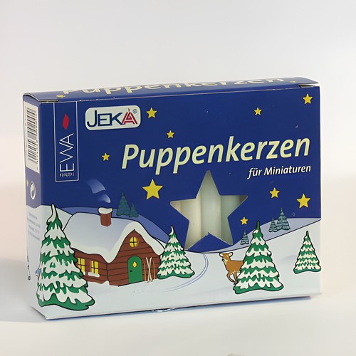 Ewa puppenkerzen weiß - weiß, 40