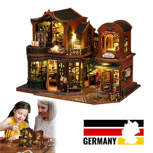 Miniaturhaus bausatz diy - bausatz, 3d