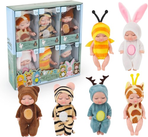 Babypuppe newborn reborn mini - babypuppe,