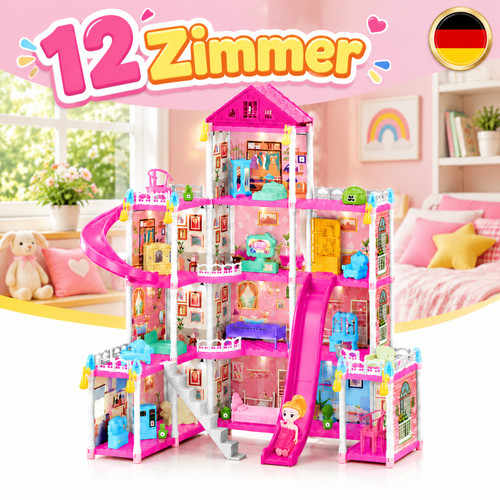 Puppenhaus etagen 12zimmer - 4,
