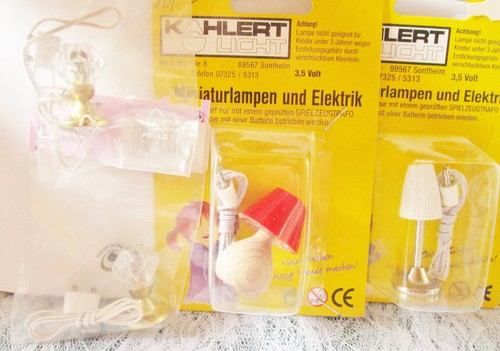 4st miniatur lampe - 4st.,