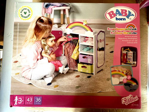 Baby born puppenkleiderschrank - baby,