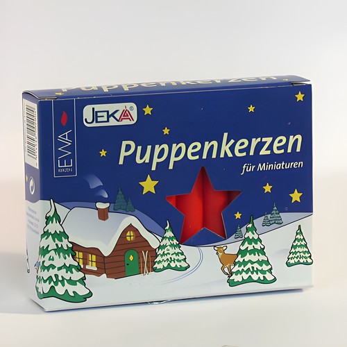 Ewa puppenkerzen rot - ewa,