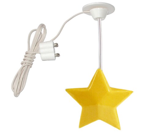 Hängelampe stern gelb - gelb, 3,5v