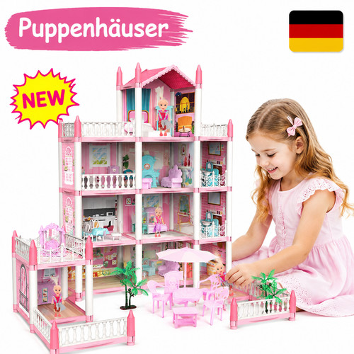 Puppenhaus spielzeughaus - puppenhaus,