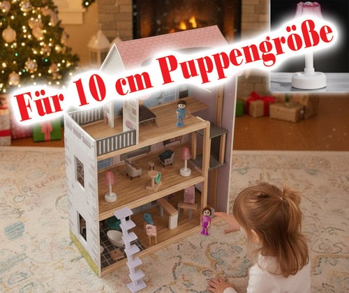 Puppenhaus holz teilig - puppenhaus, mit