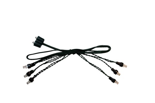 Lichterkette mit 6 led - lichterkette,