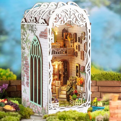 Book nook kit gartenhaus - book,