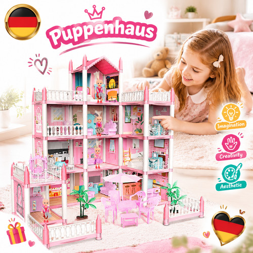 Puppenhaus etagen zimmer - 11,